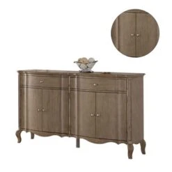 Server With Drawers In Antique Taupe - Antique Taupe -Gourmet Interiors 5b869675 48b6 470c 91cf 8155d664c33e
