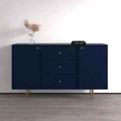 Rose 03 63" Sideboard - Blue -Gourmet Interiors 5c95ca19 b383 40d7 a82e 711b642bb257