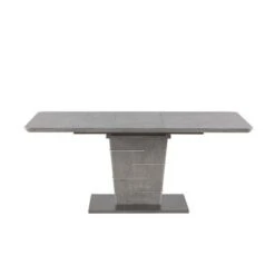 Somette Janice Faux Concrete Extendable Dining Table - Beige -Gourmet Interiors 5c9cf43e b960 4e45 b889 139f81464038