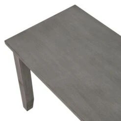 Oaks Aura Rustic Wood 6-piece Kitchen Table Set, Farmhouse Dining Table Set With Cross Back 4 Chairs And Bench - Grey -Gourmet Interiors 5d2d1b38 2ad7 44a5 9144 6a566c68318c