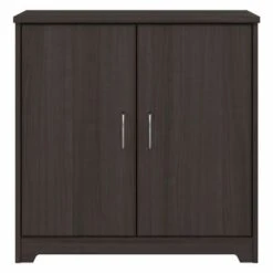 Cabot Small Entryway Cabinet With Doors By Bush Furniture - Heather Gray -Gourmet Interiors 5d498b1b 585b 4ebf a953 9bf4b585cfa1