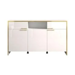 Glam 57" Sideboard - Black -Gourmet Interiors 5f9f944b 74d5 4405 865a d43012dab2cf