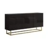 Lattice 02 63" Sideboard - Black -Gourmet Interiors 5fef3865 ebdb 4e4f a318 79560d264758