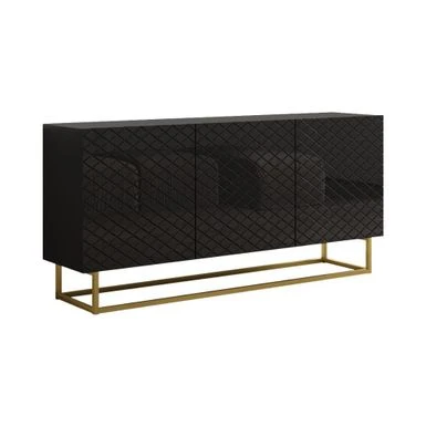 Lattice 02 63" Sideboard - Black 3 Lattice 02 63" Sideboard - Black