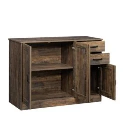 Clihome 43in. Wood Entryway Serving Storage Cabinet Buffet Sideboard - Walnut -Gourmet Interiors 6012db55 4ab1 4ed9 9266 8142c5626747