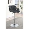 Adjustable Bar Stools Chrome And Black (Set Of 2) -Gourmet Interiors 6210f3b7 1aed 4471 bed0 393d83e0b7ab