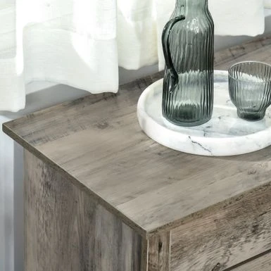 HOMCOM 32" Farmhouse Barn Door Style Sideboard Cabinet,Buffet Storage Cabinet Coffee Bar For Living Room Or Entryway - Natural 10 HOMCOM 32" Farmhouse Barn Door Style Sideboard Cabinet,Buffet Storage Cabinet Coffee Bar For Living Room Or Entryway - Natural - Image 8