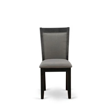 East West Furniture Linen Fabric Upholstered High Back Dining Chairs Set Of 2- (Fabric Color Options) - MZCNT04 21 East West Furniture Linen Fabric Upholstered High Back Dining Chairs Set Of 2- (Fabric Color Options) - MZCNT04 - Image 19
