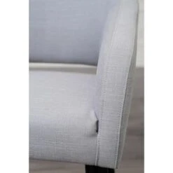 Abbyson Mansell Linen Upholstered Dining Chair - Single - Dark Blue -Gourmet Interiors 62a43c06 9b54 4df9 83ef 0eaa74ec37fc