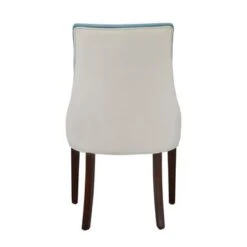 Julianna Upholstered Dining Chair By Greyson Living - Smoke/Snow -Gourmet Interiors 62bb9a43 49bb 4b4f 9132 129c32498341