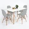 Homall Modern Dining Chairs -Set Of 4 - Grey 1 Homall Modern Dining Chairs -Set Of 4 - Grey -Gourmet Interiors 63497917 7de2 4be1 a8fa c5405349cfc8