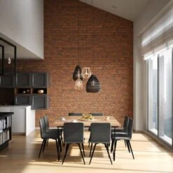 WYNDENHALL Moreno Industrial Mango Wood Dining Table - 42 Inches Wide -Gourmet Interiors 647a3aff 8b8c 4770 b8e6 dc8459df42f9