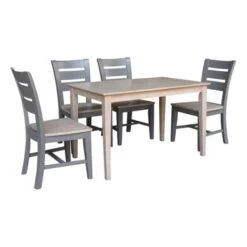 30x48 Dining Table With Chairs - 6 Chair -Gourmet Interiors 662c41b7 614f 4eb7 b13a e5195be512dc