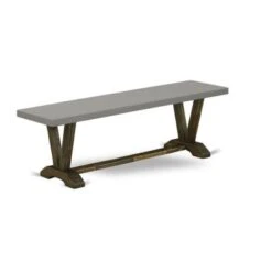 East West Furniture Dining Room Table Set - Dining Chairs And 1 Modern Dining Table (Pieces Option) - V796MZ748-5 -Gourmet Interiors 66c86efb d5c0 4bf3 88cd b143bdaba7cb