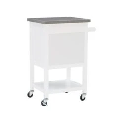 Schley Apartment Cart White -Gourmet Interiors 67cc6fc6 d465 4756 9394 7f8c0efb2afb