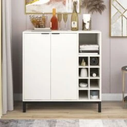 Sideboards And Buffets With Storage Coffee Bar Cabinet - Black -Gourmet Interiors 67f713fb 7905 4c63 a7c8 99b894969e7d
