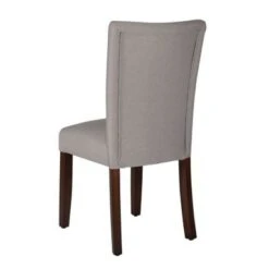 HomePop Parson Chair - Grey -Gourmet Interiors 6b3d2f83 1c06 4798 bacc 413423ccbb99