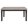 Picket House Furnishings Bradley Marble Dining Table - Walnut - Walnut -Gourmet Interiors 6b46f9c0 2ebe 402d b658 9e47154bbe01