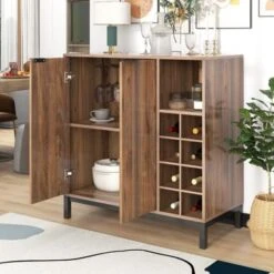 Sideboards And Buffets With Storage Coffee Bar Cabinet - Black -Gourmet Interiors 6ca8df78 7a39 4e30 b6b6 18371fdb004c