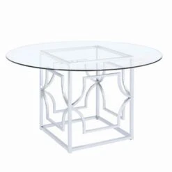 Starlight Dining Table Base Chrome -Gourmet Interiors 6e393732 cca3 4d71 ba52 b478a59c1de2