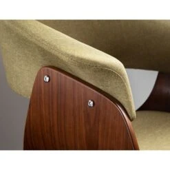 Carson Carrington Sauda Mid-century Modern Chair - N/A - Charcoal Fabric/Walnut -Gourmet Interiors 6ed54931 4b03 401f 8380 4ea4542dad78