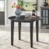 Simple Living Rollo Solid Wood Drop Leaf Dining Table - Black -Gourmet Interiors 6efb8897 6be5 4fef be17 dcd4da03692e