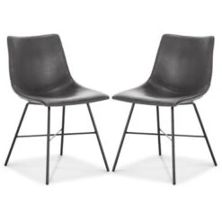 Poly And Bark Paxton Dining Chair (Set Of 2) - Grey