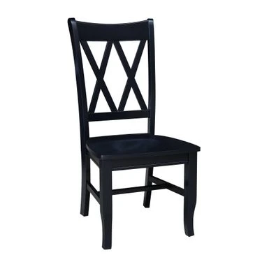 Double XX Solid Wood Chairs - Set Of Two - Black 22 Double XX Solid Wood Chairs - Set Of Two - Black - Image 20