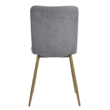 Carson Carrington Upholstered Dining Chair Golden Leg (Set Of 4) - Dark Grey 11 Carson Carrington Upholstered Dining Chair Golden Leg (Set Of 4) - Dark Grey - Image 9