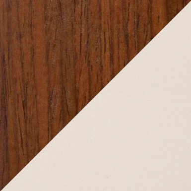 Carson Carrington Svellingen Mid-Century Modern Cross Frame Bent Wood Chair (Set Of 2) - Cream Faux Leather 14 Carson Carrington Svellingen Mid-Century Modern Cross Frame Bent Wood Chair (Set Of 2) - Cream Faux Leather - Image 12