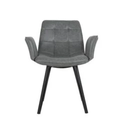 Porthos Home Valo Dining Chairs Set Of 2, Tufted PU Leather Upholstery - Brown -Gourmet Interiors 712ef908 ec4c 4244 a54e 041a048d4e93