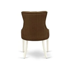 East West Furniture Dining Table Set - Butterfly Leaf Dining Table And Wooden Padded Chairs (Color & Pieces Options) - NOFR5-LWH-18 -Gourmet Interiors 71b100e1 344f 4500 a9d2 bc77a42373b7