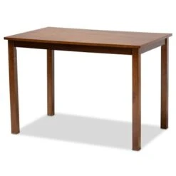 Baxton Studio Cherese Modern And Contemporary 5-Piece Wood Dining Set - Grey -Gourmet Interiors 7589d184 1a29 4466 a972 a3807021ae18