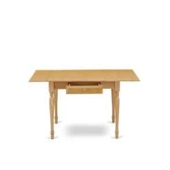 Dining Set - Dinette Table And Wooden Kitchen Chairs With Faux Leather Seat (Number Of Chairs Option) - MZAN3-OAK-LC -Gourmet Interiors 768af857 6bd8 43ab b6b9 c5e75b43eb32