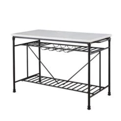 Callao Marble Tall Kitchen Island By Greyson Living - Black 11 Callao Marble Tall Kitchen Island By Greyson Living - Black -Gourmet Interiors 77cf7d01 5389 4c8c b1c2 1761626200c1