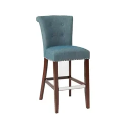 Moxie Blue 30" Bar Stool -Gourmet Interiors 781dd0c5 a2d7 473b b3cf bb9c06452a67