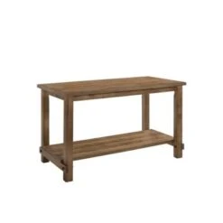 ACME Martha II Counter Height Table In Weathered Oak