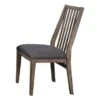 Wood Veneer Side Chair With Slatted Back, Brown, Set Of 2 - Set Of 2 -Gourmet Interiors 7924b080 3160 4c92 9f3d b82db1845b59