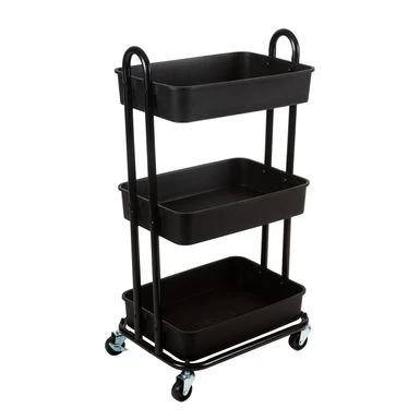 Organize It All Rolling Multifunctional Storage Cart - 3 Tier 3 Organize It All Rolling Multifunctional Storage Cart - 3 Tier