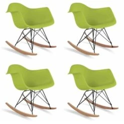 Porch & Den Old Weir Mid-Century Bucket Eiffel Style Rocking Dining Chair (Set Of 4) - Taupe 16 Porch & Den Old Weir Mid-Century Bucket Eiffel Style Rocking Dining Chair (Set Of 4) - Taupe -Gourmet Interiors 7a3fbd0b 0700 4279 99b9 e80fda29f60b