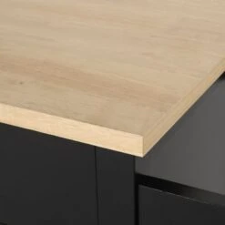 Maynard Indoor Glass Paneled Kitchen Cart With Wheels By Christopher Knight Home - White + Natural -Gourmet Interiors 7a4b53df 35f1 44bc 8ee5 289d1a67b465