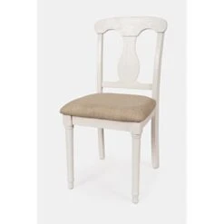 Grafton Farms Desk Chair By Jofran - White -Gourmet Interiors 7ba494d3 d3b8 47d1 90d9 2d17a99555e5