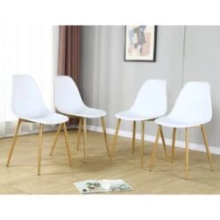 Sicotas 4 Piece Dining Chairs Set For Kitchen Living Room - Grey/Black -Gourmet Interiors 7cc0312d f6da 45dc 94bd ae7bec23fb58