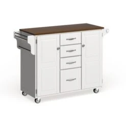 Copper Grove Pinehurst Island White Finish Cart - Kitchen Cart - Wood 16 Copper Grove Pinehurst Island White Finish Cart - Kitchen Cart - Wood -Gourmet Interiors 7d1083f5 5e47 403a bccf 7f56507feced