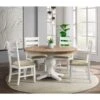 The Gray Barn Nook Round 5-piece Dining Set - White -Gourmet Interiors 7d4108ab 15ee 4e23 836e a8ec71968217