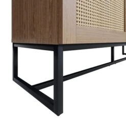 Soderhamn Oak Sideboard Buffet Cabinet With Rattan Doors - Oak -Gourmet Interiors 7db52ab5 c621 47f8 b385 f9c0eddc8733