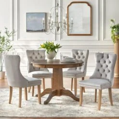 Gourmet Interiors 11 Simple Living Delaney 5-piece Dining Set - Grey