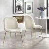 Lifestorey Shaun Boucle Dining Chairs (Set Of 2) - White 1 Lifestorey Shaun Boucle Dining Chairs (Set Of 2) - White -Gourmet Interiors 7e627289 f477 4821 a64d f142e3dcb6c6