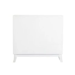 Rectangular 2-Door Accent Cabinet In White - White -Gourmet Interiors 81c85410 db31 4b9c 9eec bd7faf16b661