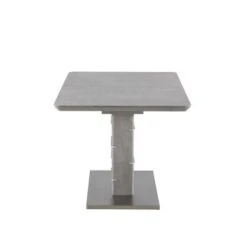 Somette Janice Faux Concrete Extendable Dining Table - Beige -Gourmet Interiors 8271ab75 618f 4228 bed4 7ce5dca035df